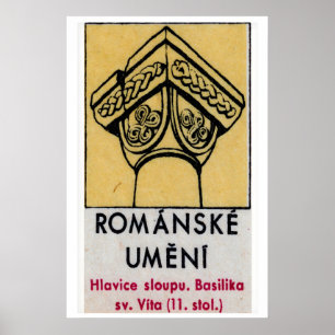Basilica Column - Matchbox Print - Czech Wall Art
