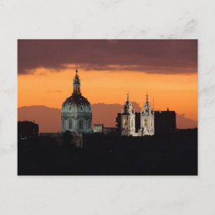 Basilica da Estrela, Bairro Alto, Lisbon, Postcard