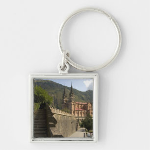 Basilica de Covadonga, northwestern Spain. Keychain