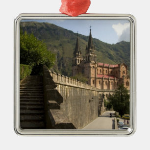 Basilica de Covadonga, northwestern Spain. Metal Ornament