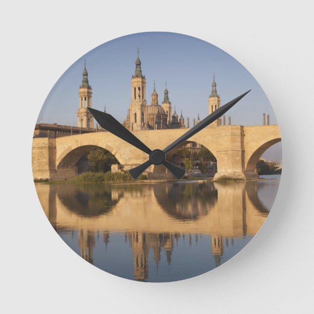 Basilica de Nuestra Senora de Pilar Round Clock (Front)