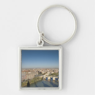 Basilica de Nuestra Senora del Pilar Keychain