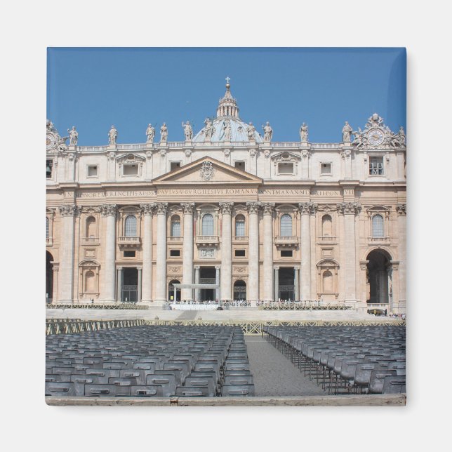 Basilica di San Pietro, Vatican City, Rome, Italy Magnet (Front)