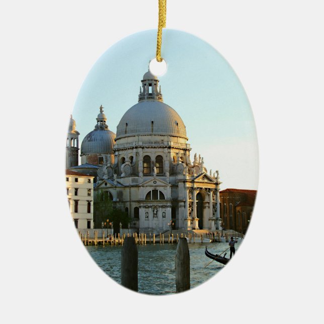 Basilica di Santa Maria della Salute Ceramic Ornament (Front)