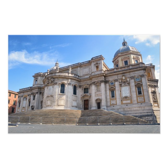 Basilica di Santa Maria Maggiore in Rome Photo Print (Front)