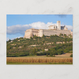 Basilica of Assisi Postcard