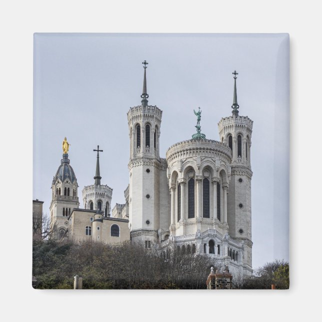 Basilica of Notre-Dame de Fourvière magnet (Front)