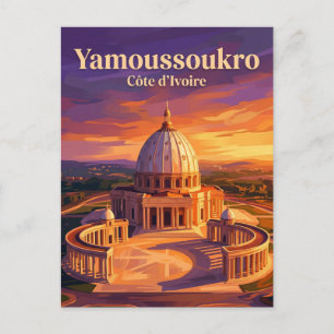 Basilica of Our Lady of Peace Côte d'Ivoire Postcard