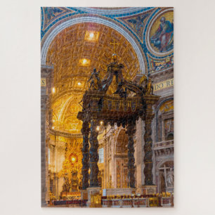 Basilica of Saint Peters Rome. Jigsaw Puzzle