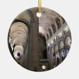 Basilica of Sainte Anne de Beaupre, Quebec, Canada Ceramic Ornament