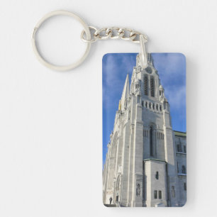 Basilica of Sainte Anne de Beaupre, Quebec, Canada Keychain