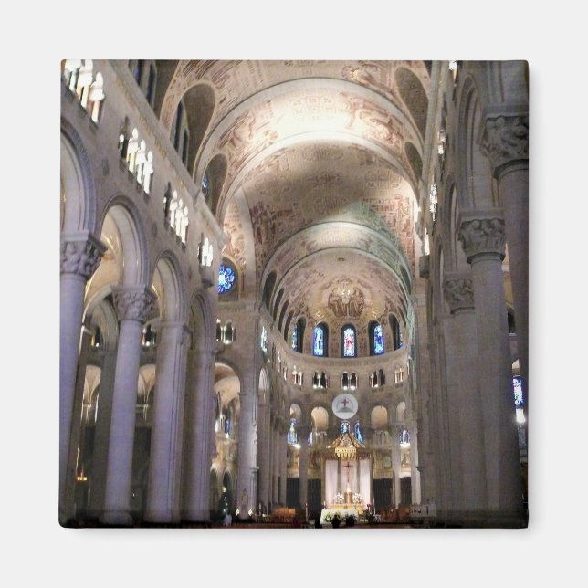 Basilica of Sainte Anne de Beaupre, Quebec, Canada Magnet (Front)