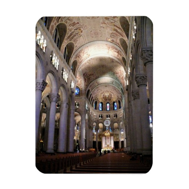 Basilica of Sainte Anne de Beaupre, Quebec, Canada Magnet (Vertical)