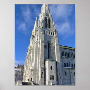 Basilica of Sainte Anne de Beaupre, Quebec, Canada Poster