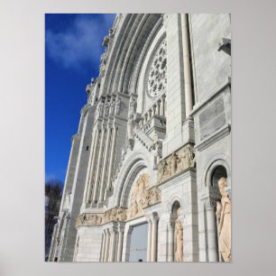 Basilica of Sainte Anne de Beaupre, Quebec, Canada Poster