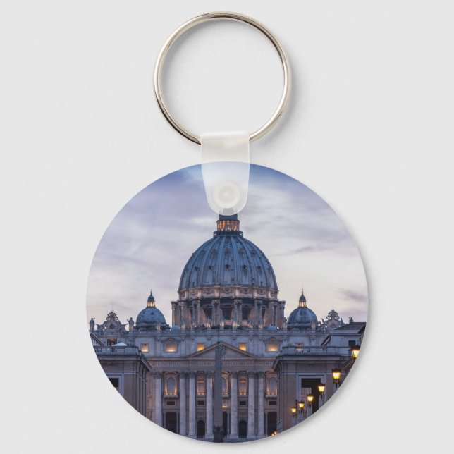 Basilica of San Pietro, Rome (Italy) Keychain (Front)