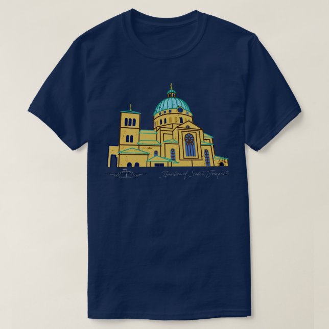 Basilica of St Josaphat Milwaukee WI TShirt (Design Front)