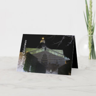 Basilica of the Annunciation Nazareth Holiday Card