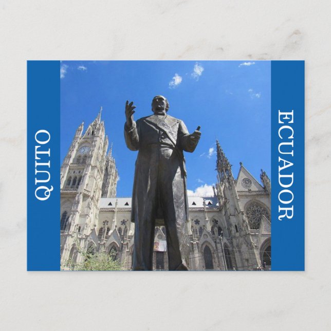 basílica quito postcard (Front)