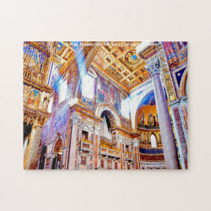 Basilica San Giovanni Rome. Jigsaw Puzzle