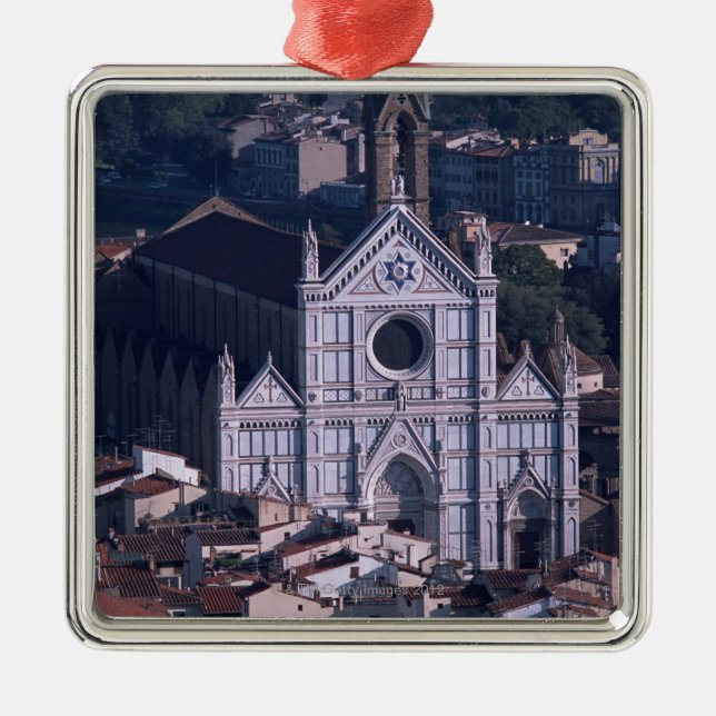 Basilica Santa Croce Metal Ornament (Front)
