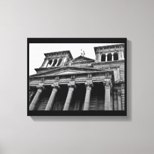 Basilica View Canvas Print