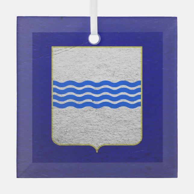 Basilicata Glass Ornament (Front)