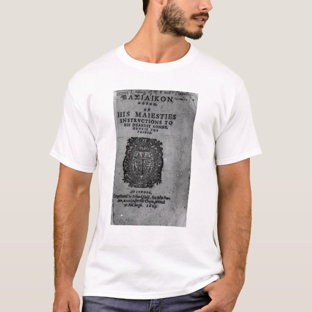 Basilicon Doron, 1603 T-Shirt (Front)