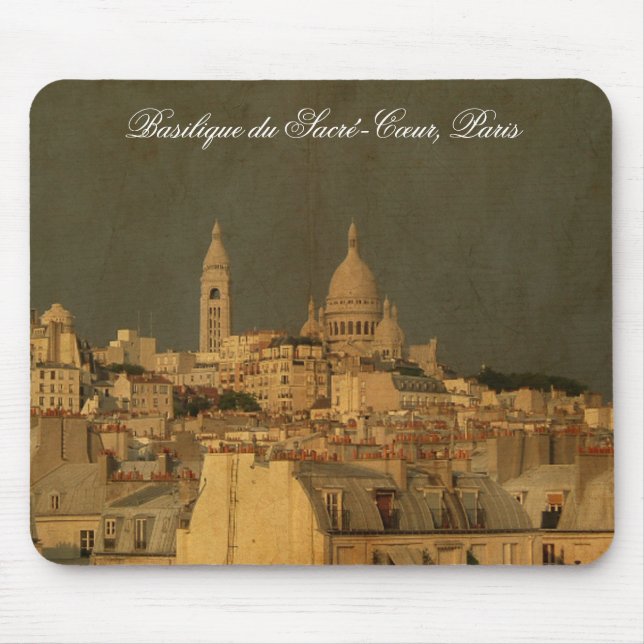 Basilique du Sacré-Cœur, Paris Mouse Pad (Front)