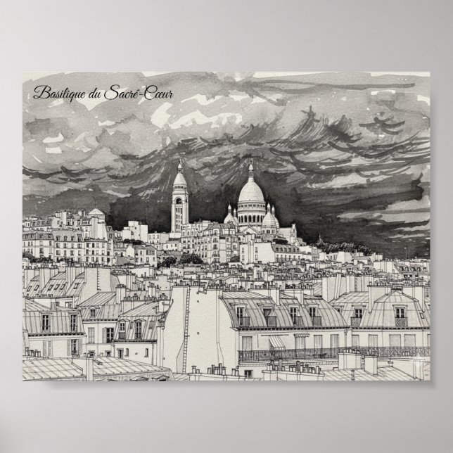 Basilique du Sacré-Cœur Poster (Front)