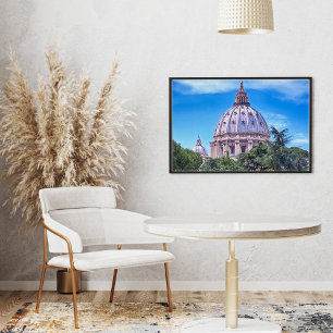 Basilique Saint-Pierre, Rome Italie Poster