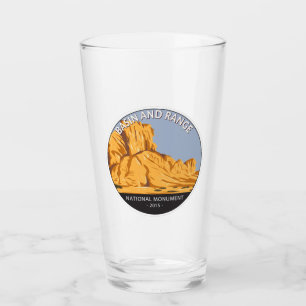 Basin and Range National Monument Nevada Vintage Glass