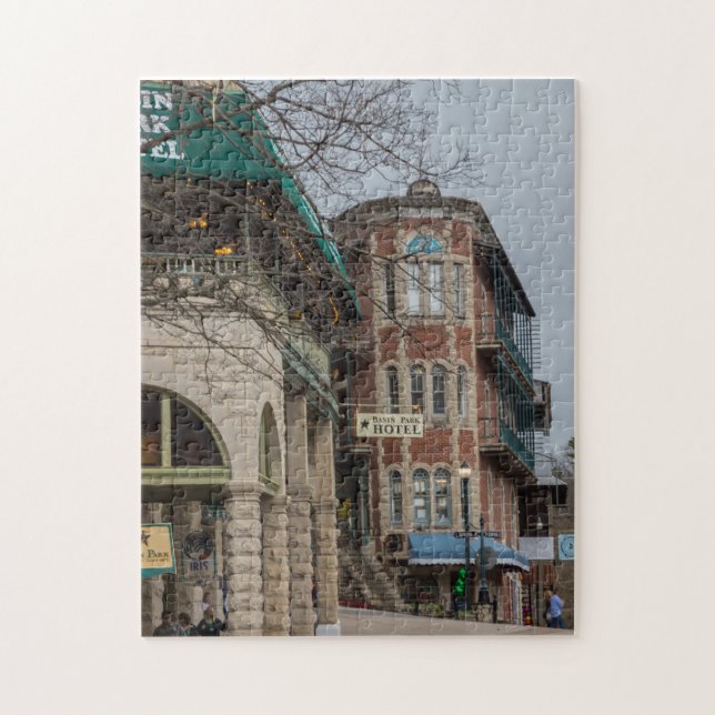Basin Park And Flatiron Flats Jigsaw Puzzle (Vertical)