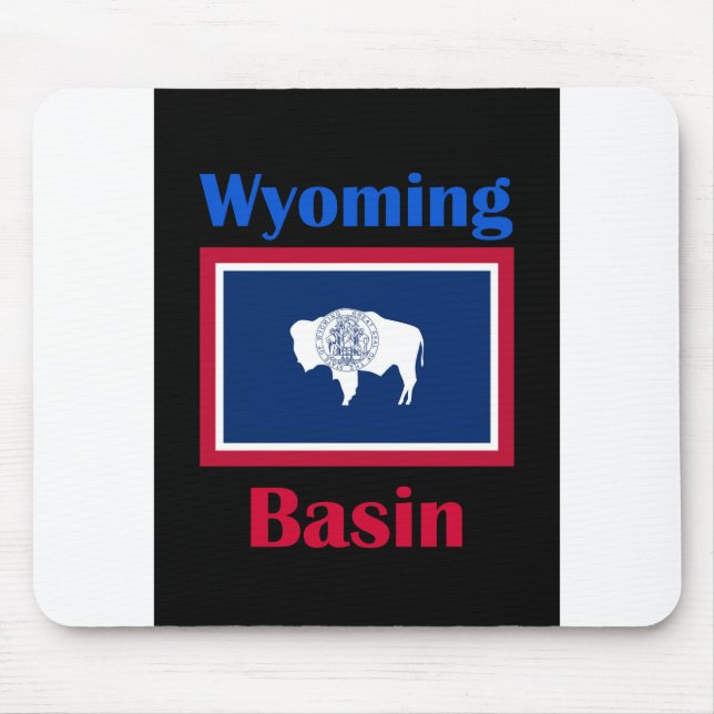 Basin Wyoming Mouse Pad (Front)