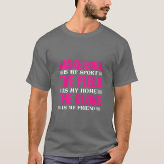 baskeball is my sport vintage T-Shirt