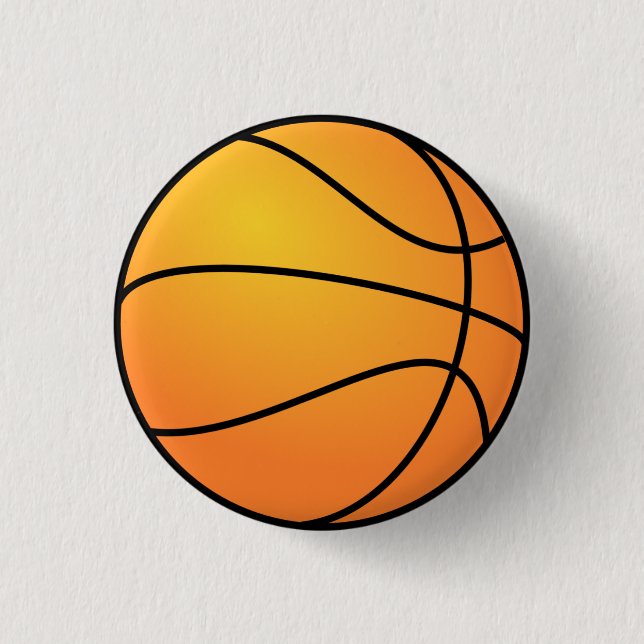 Basket Ball Button (Front)