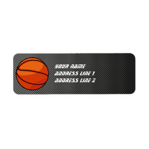 Basket-ball de regard de fibre de carbone
