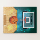 Basket-ball Design Jigsaw Puzzle