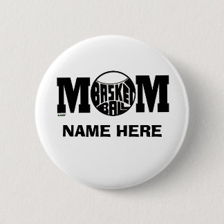 BASKET BALL MOM BUTTON