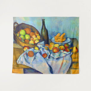 Basket of Apples by Cezanne Tapestry