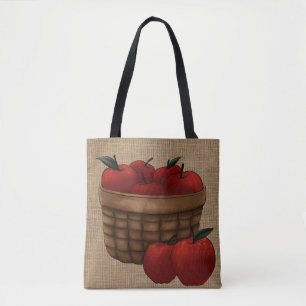 Basket of Apples Tote Bag