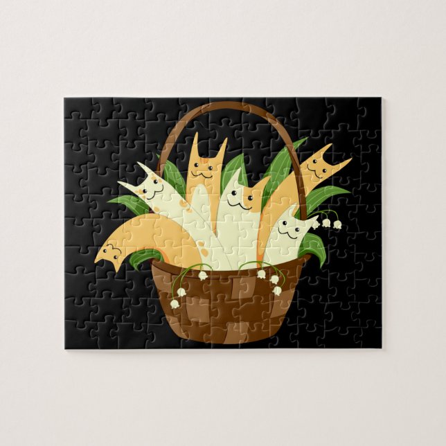 basket of cats puzzle (Horizontal)