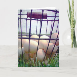 Basket of Eggs All Occasions  Card