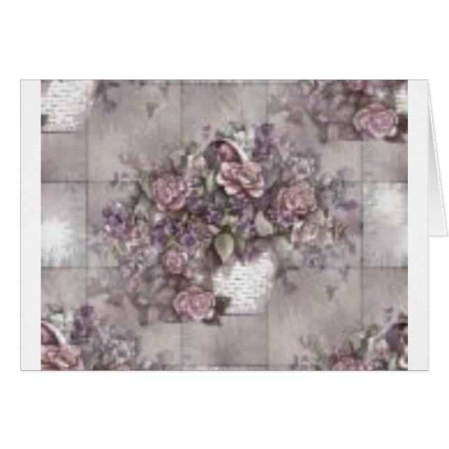 basket of flowers (Front Horizontal)