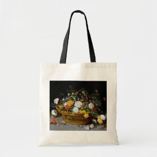 Basket of Flowers, Jan Brueghel the Younger Tote Bag