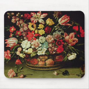 Basket of Flowers Mouse Pad