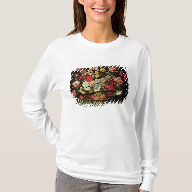 Basket of Flowers T-Shirt (Front)