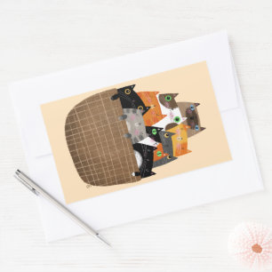 Basket of Kittens Sticker