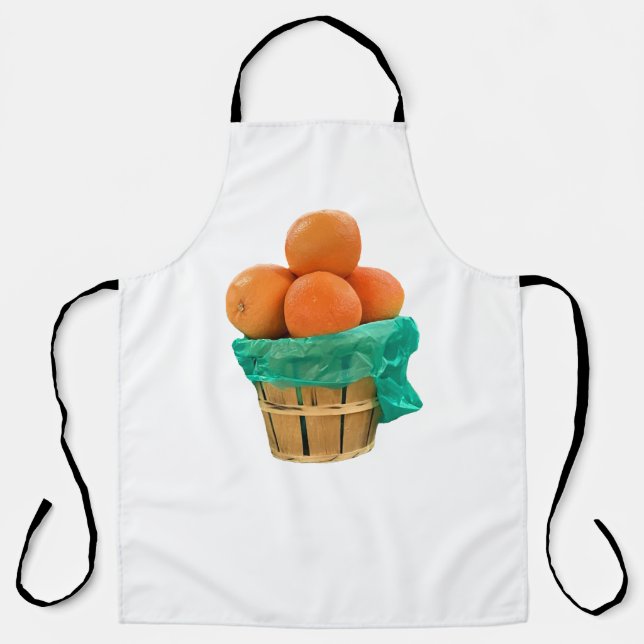Basket of Oranges Apron (Front)