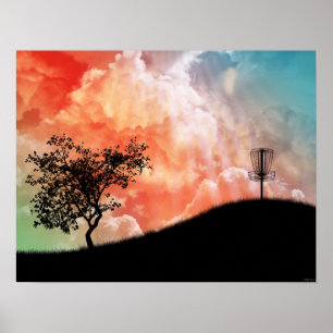 Basket On A Hill Poster